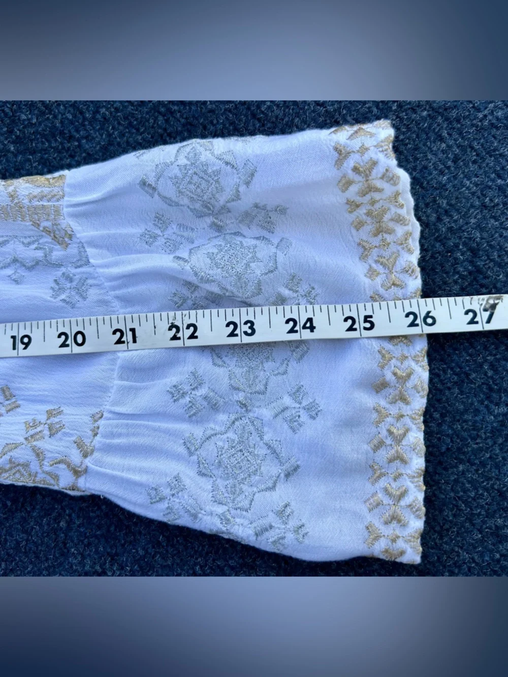 Hale Bob Lole White Embroidered Maxi Dress - Picture 12 of 16